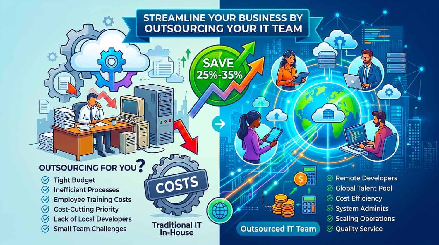 How to Streamline Your Business by Outsourcing Your IT Team