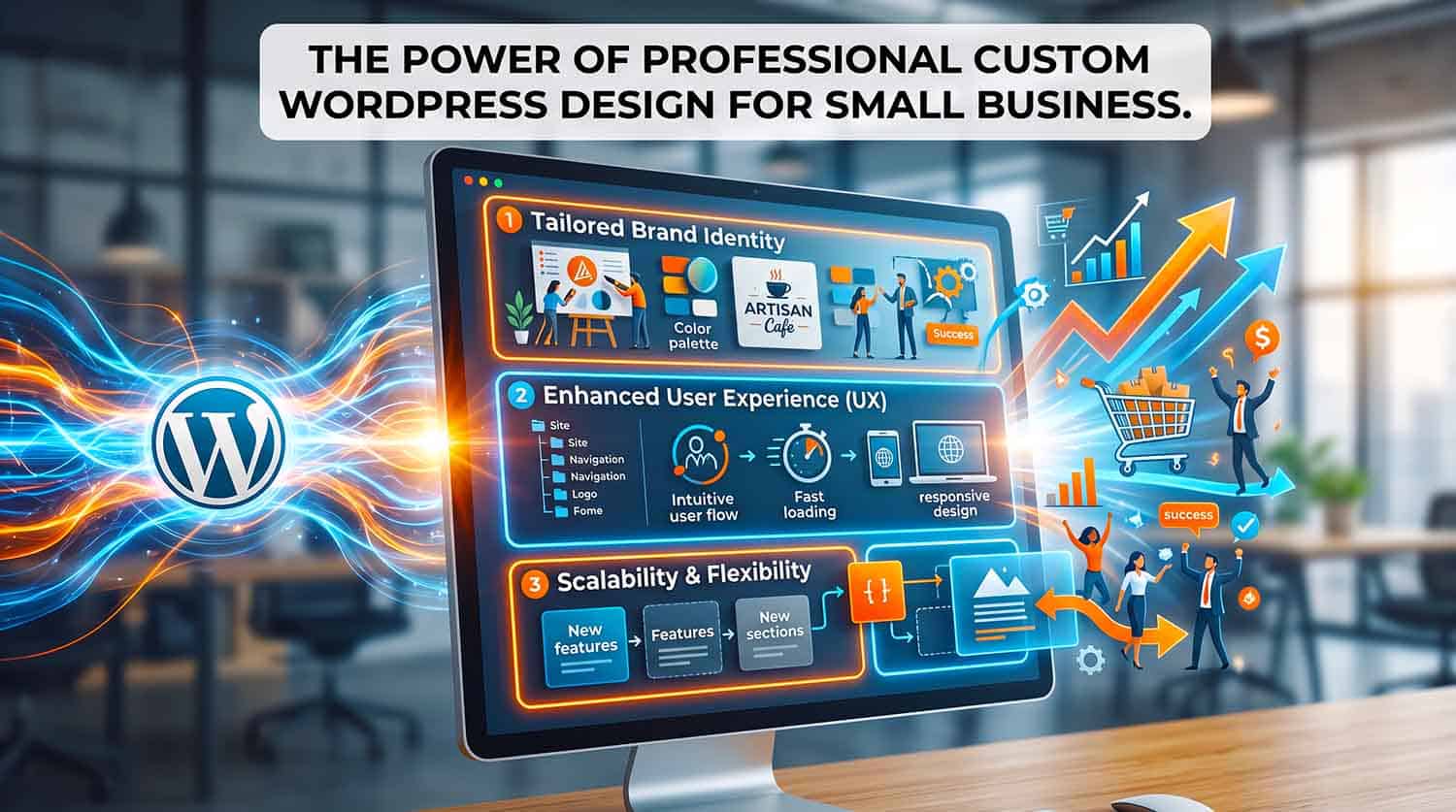 The Power of Professional Custom WordPress Design for Small Business