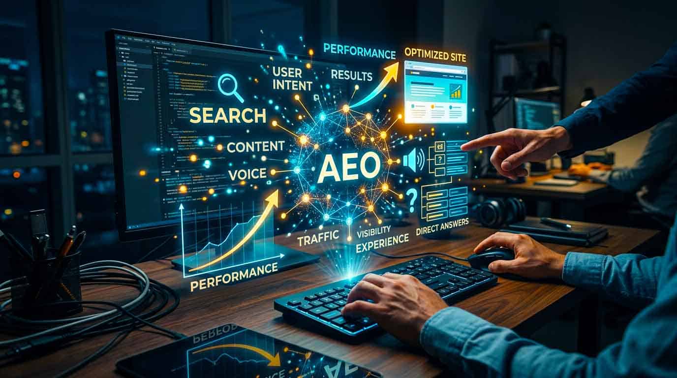 SEO and AEO optimization